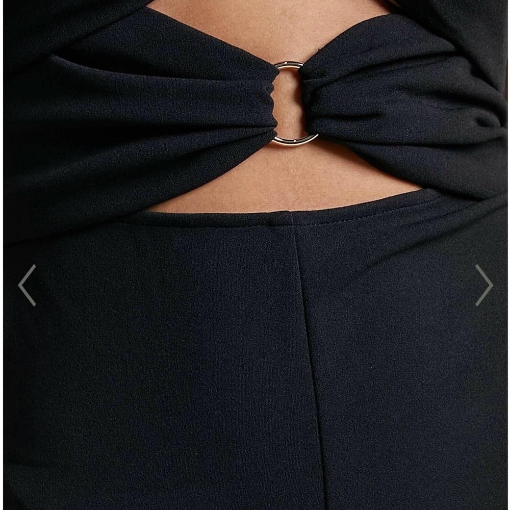 Strapless Jumpsuit in Black - Picture 4 of 7